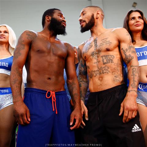 Broner Theophane weigh-in